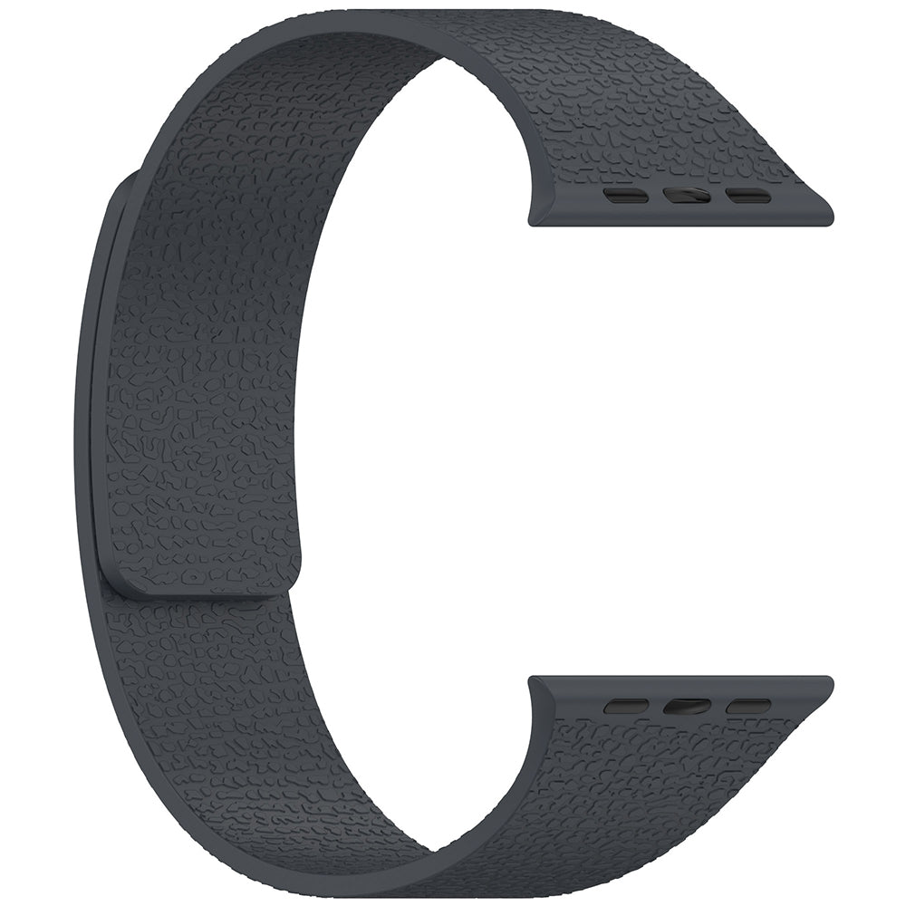 Apple Watch 7 41mm Zore KRD-136 Kabartma Desenli Silikon Kordon