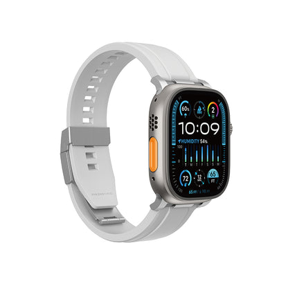 Apple Watch 7 45mm Amazingthing Titan Chrono Silikon Kordon