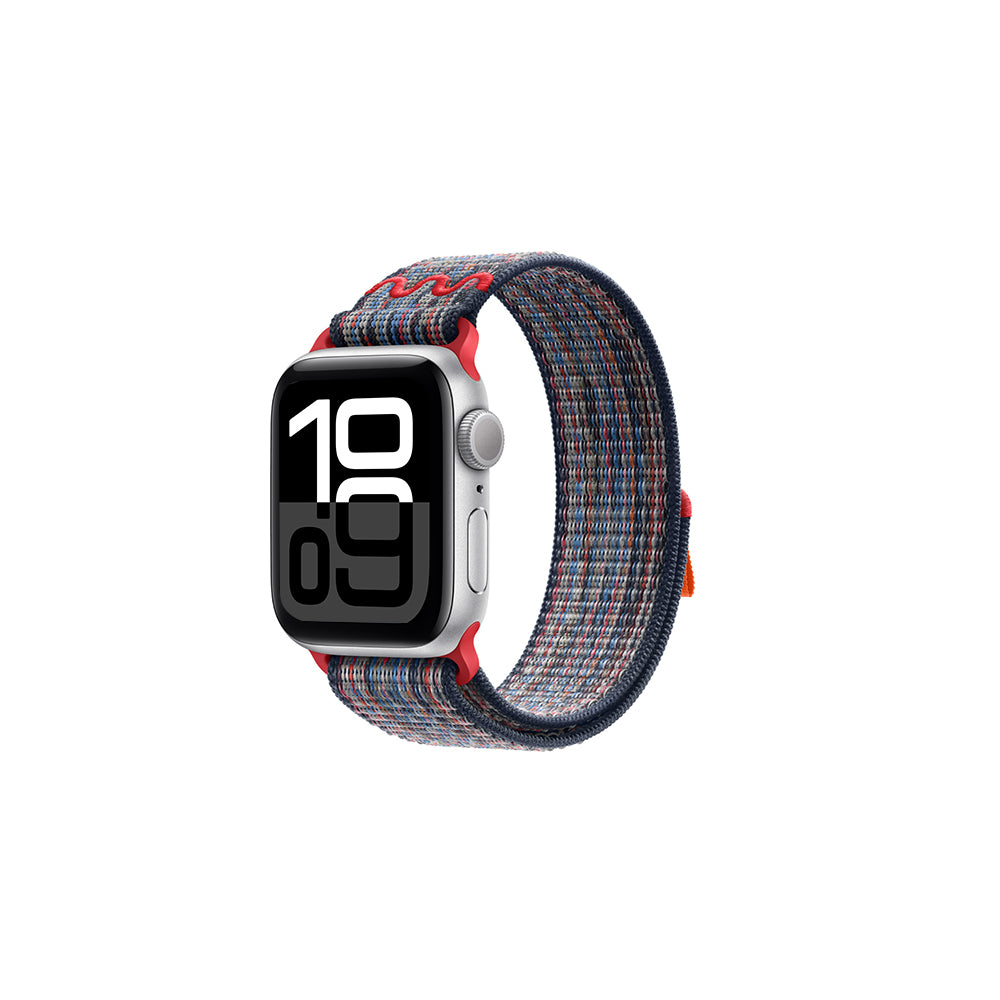 Apple Watch 7 45mm KRD-91 Hasır Kordon Strap Kayış