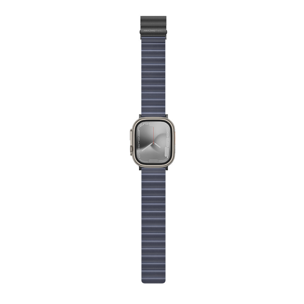 Apple Watch Serisi Uyumlu Amazing Thing Glamour Sense Deri Kordon