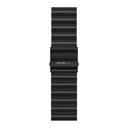 Apple Watch Serisi Uyumlu Amazing Thing Glamour Sense Deri Kordon
