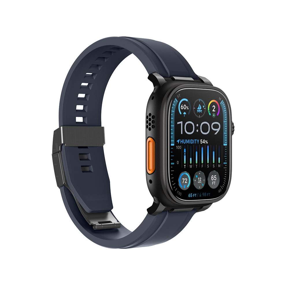 Apple Watch Ultra 49mm Amazingthing Radix AccuGuard Serisi Akıllı Saat Temperli Cam Ekran Koruyucu