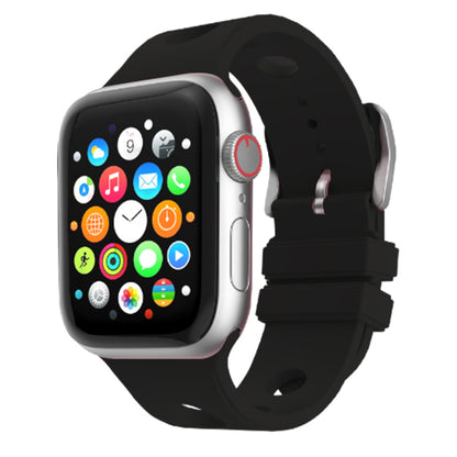 Apple Watch Ultra 49mm Delikli Tasarım Zore KRD-147 Silikon Kordon