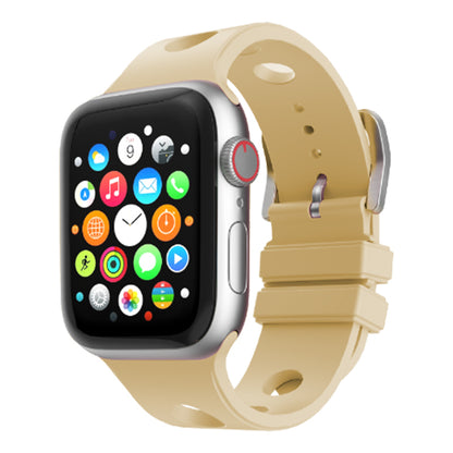 Apple Watch Ultra 49mm Delikli Tasarım Zore KRD-147 Silikon Kordon