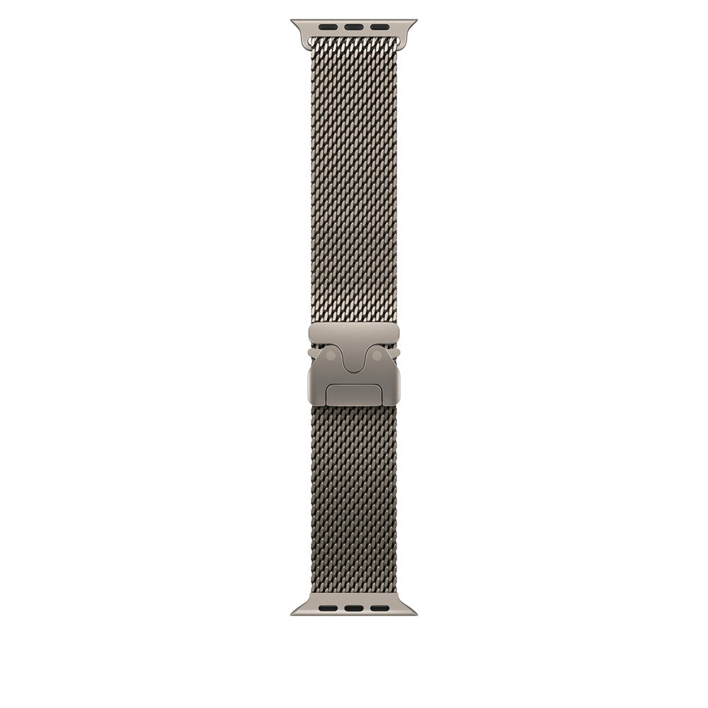Apple Watch Ultra 49mm Zore KRD-100 Titanyum Hasır Kordon