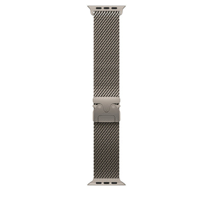 Apple Watch Ultra 49mm Zore KRD-100 Titanyum Hasır Kordon
