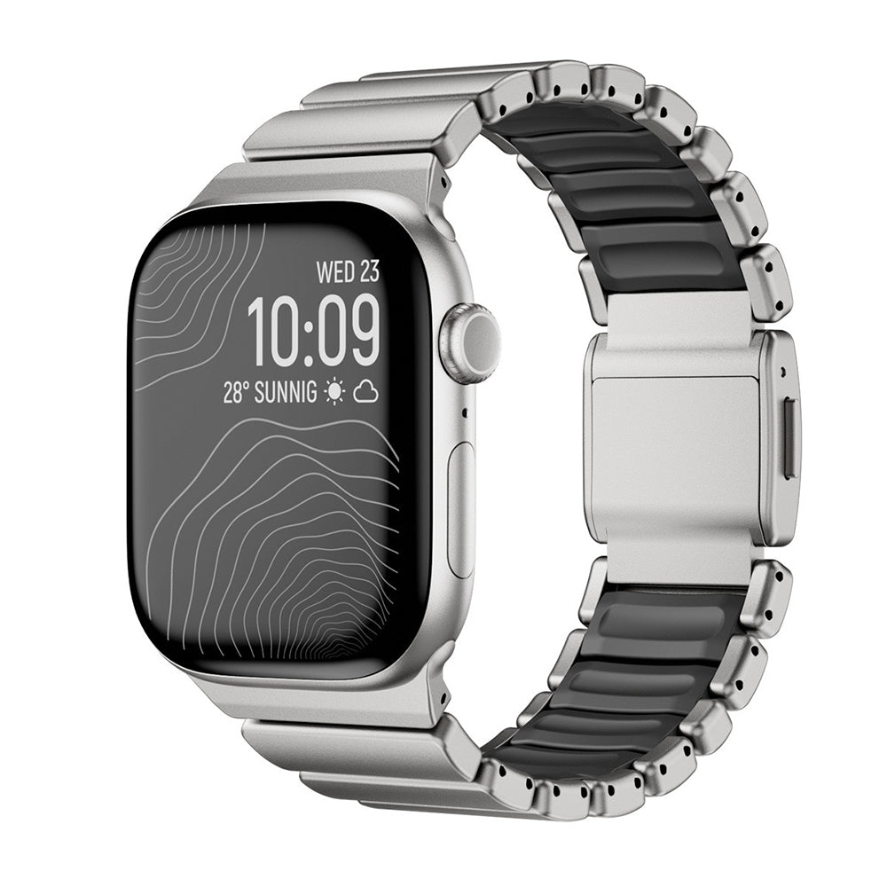 Apple Watch Ultra 49mm Zore KRD-151 Metal Silikon Kordon