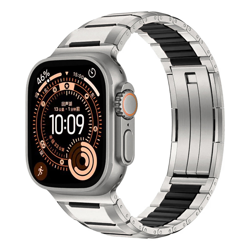 Apple Watch Ultra 49mm Zore KRD-155 Metal Silikon Kordon