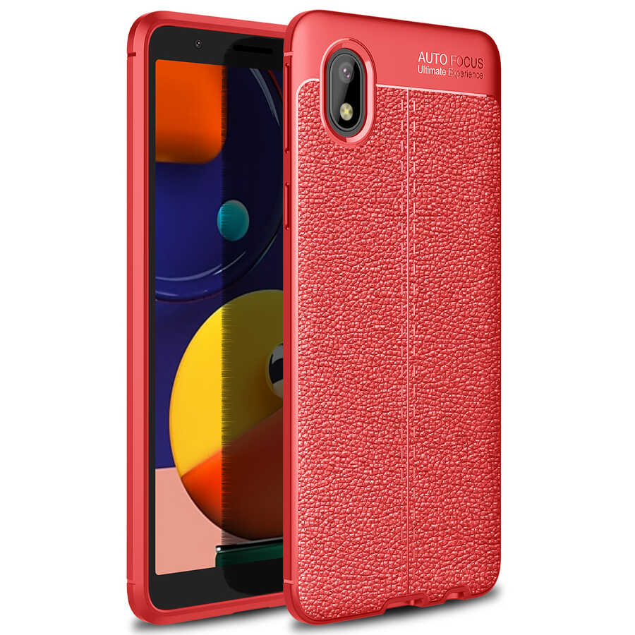 Galaxy A01 Core Kılıf Zore Niss Silikon Kapak