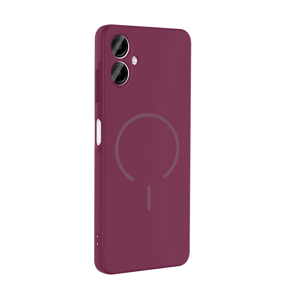 Galaxy A06 Kılıf M-safe Şarj Özellikli Zore Meta Kapak