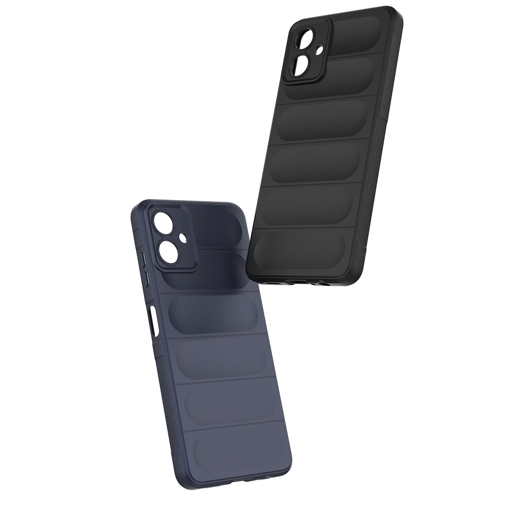Galaxy A07 Kılıf Esnek TPU Oyuklu Arka Yüzey Tasarımlı Zore Etnik Silikon Kapak