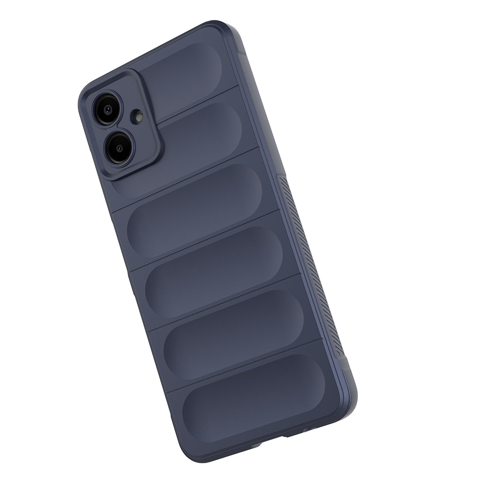 Galaxy A07 Kılıf Esnek TPU Oyuklu Arka Yüzey Tasarımlı Zore Etnik Silikon Kapak