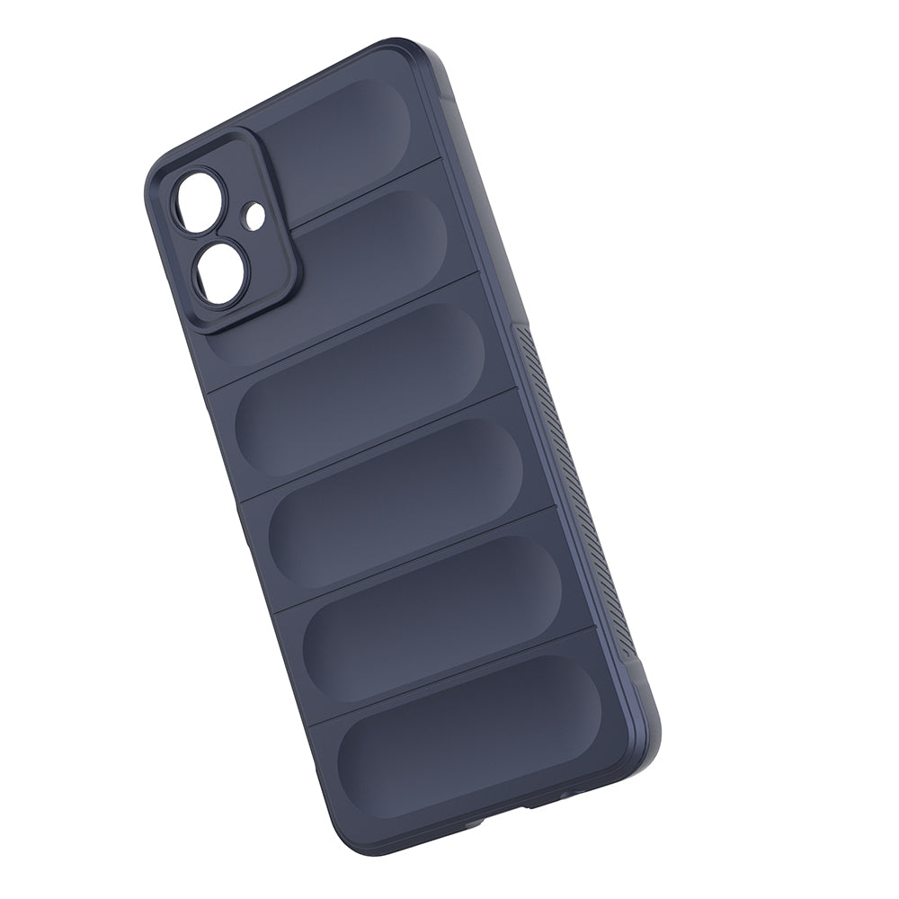 Galaxy A07 Kılıf Esnek TPU Oyuklu Arka Yüzey Tasarımlı Zore Etnik Silikon Kapak