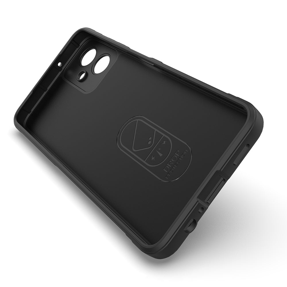 Galaxy A07 Kılıf Esnek TPU Oyuklu Arka Yüzey Tasarımlı Zore Etnik Silikon Kapak