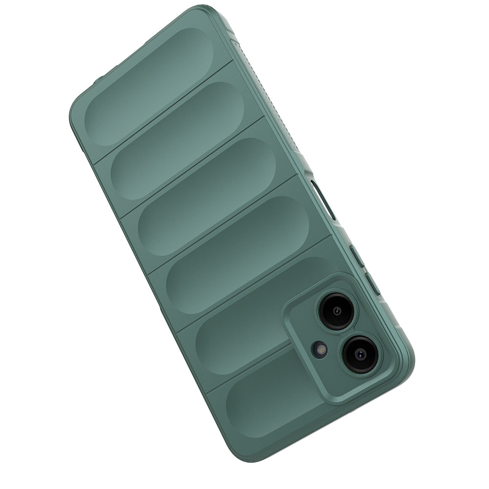 Galaxy A07 Kılıf Esnek TPU Oyuklu Arka Yüzey Tasarımlı Zore Etnik Silikon Kapak