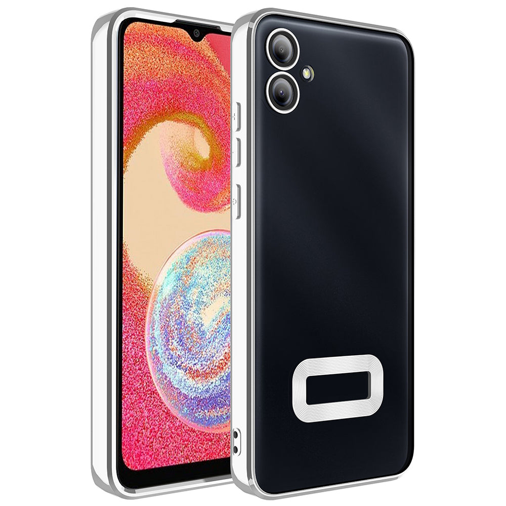 Galaxy A07 Kılıf Kamera Korumalı Logo Gösteren Zore Omega Kapak