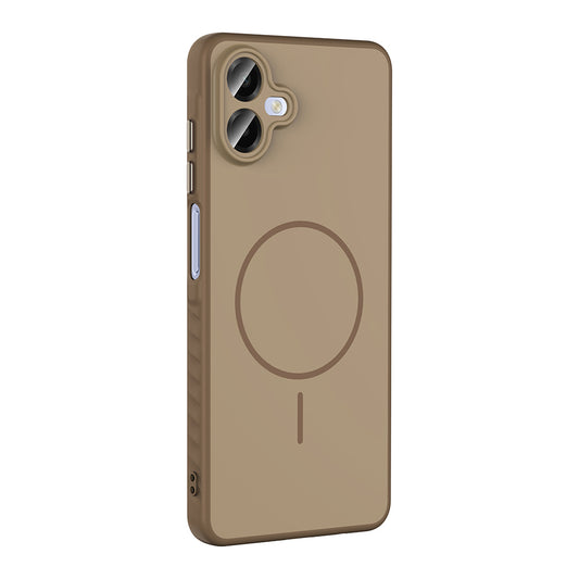Galaxy A07 Kılıf M-safe Şarj Özellikli Zore Tea Kapak