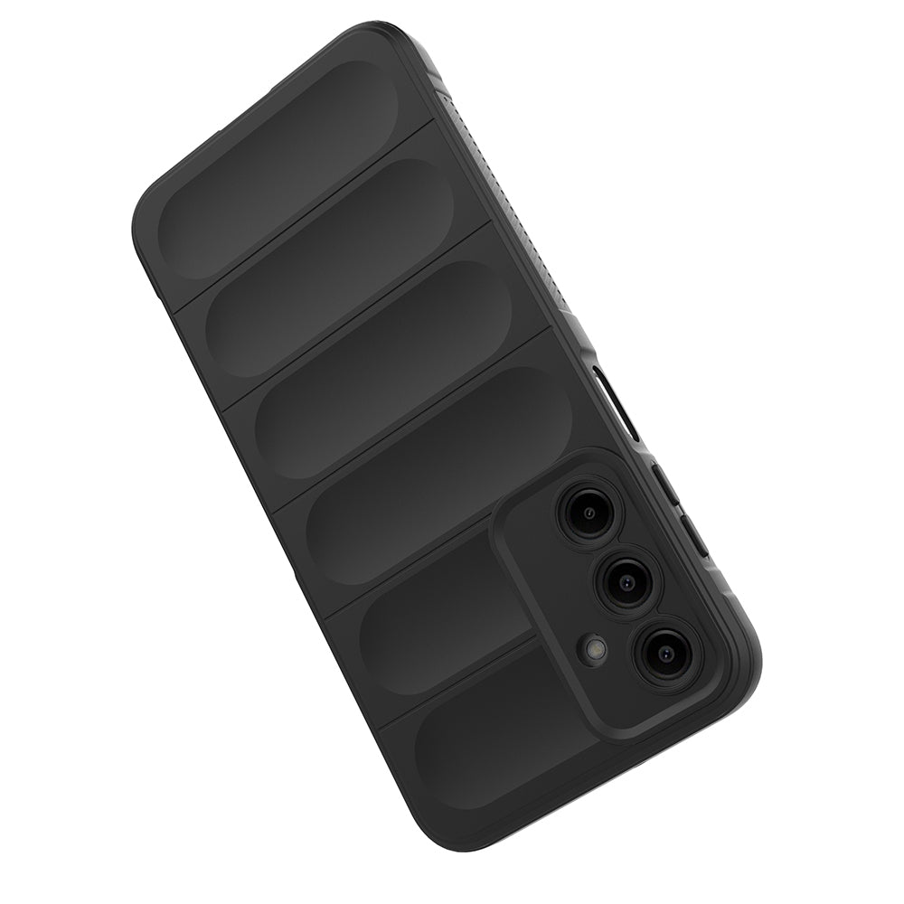 Galaxy A17 Kılıf Esnek TPU Oyuklu Arka Yüzey Tasarımlı Zore Etnik Silikon Kapak