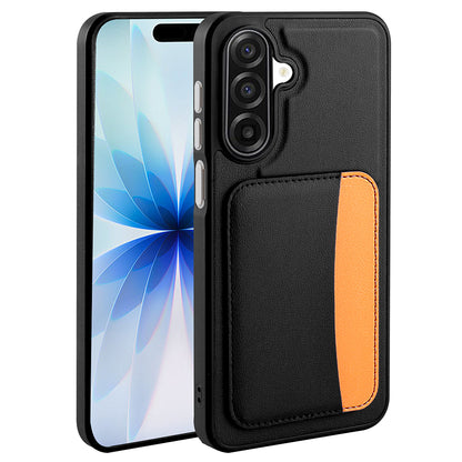 Galaxy A17 Kılıf Kartlıklı Zore X-Kart Silikon Kapak