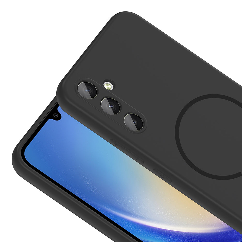 Galaxy A24 Kılıf M-safe Şarj Özellikli Zore Meta Kapak