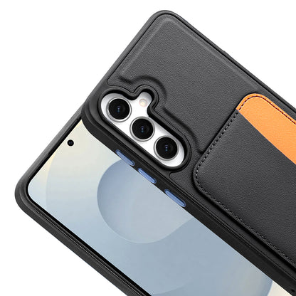 Galaxy A26 Kılıf Kartlıklı Zore X-Kart Silikon Kapak