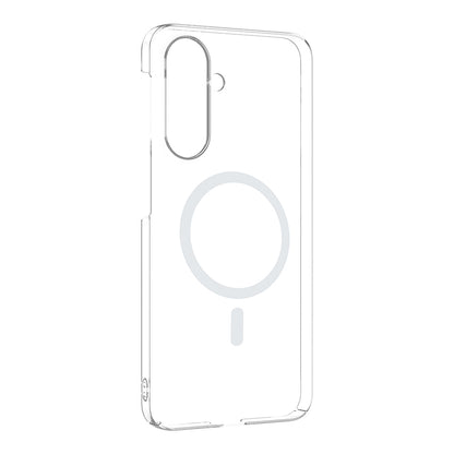 Galaxy A27 Kamera Korumalı M-Safe Şarj Özellikli Şeffaf Zore London Sert PC Kapak