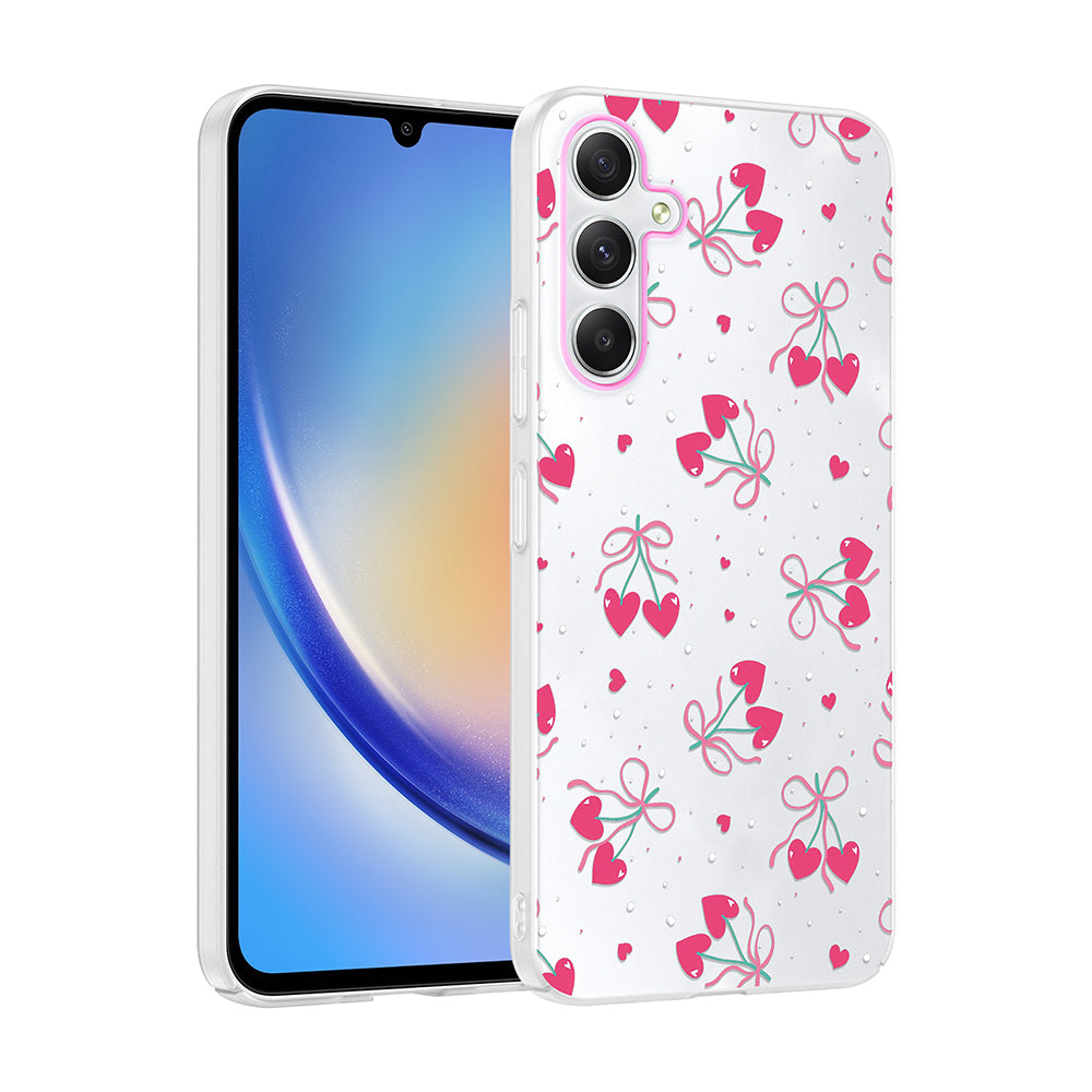 Galaxy A34 Kılıf Kamera Korumalı Desenli Zore Klip Kapak