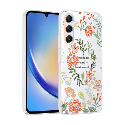 Galaxy A34 Kılıf Kamera Korumalı Desenli Zore Klip Kapak