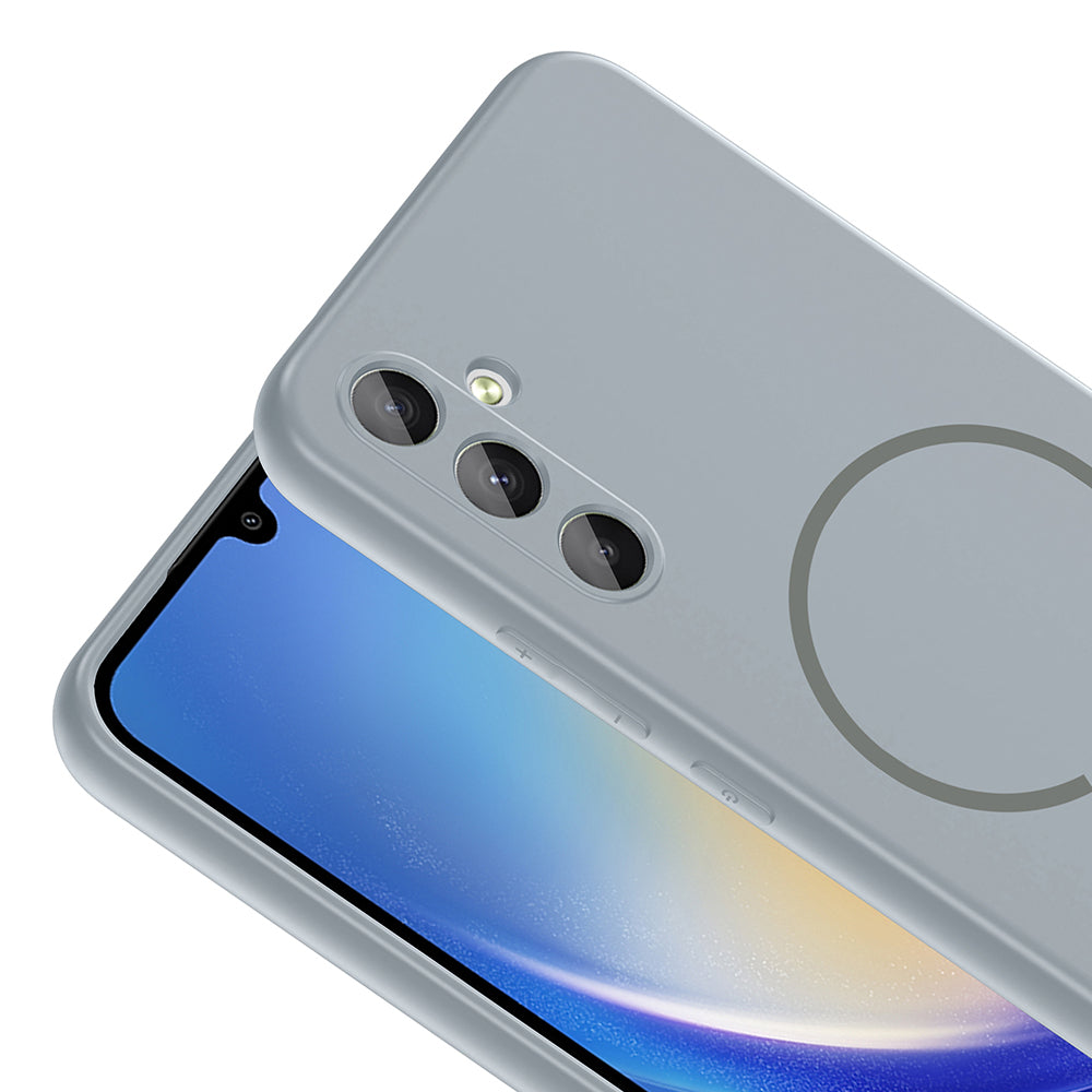 Galaxy A34 Kılıf M-safe Şarj Özellikli Zore Meta Kapak