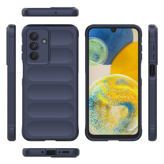 Galaxy A36 Kılıf Esnek TPU Oyuklu Arka Yüzey Tasarımlı Zore Etnik Silikon Kapak