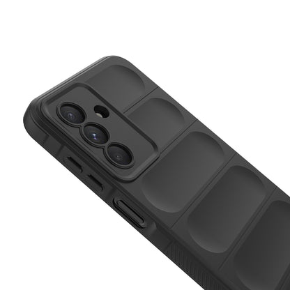 Galaxy A36 Kılıf Esnek TPU Oyuklu Arka Yüzey Tasarımlı Zore Etnik Silikon Kapak