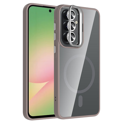 Galaxy A37 Kılıf Standlı ve Kamera Lens Hediyeli Zore Etro Kapak
