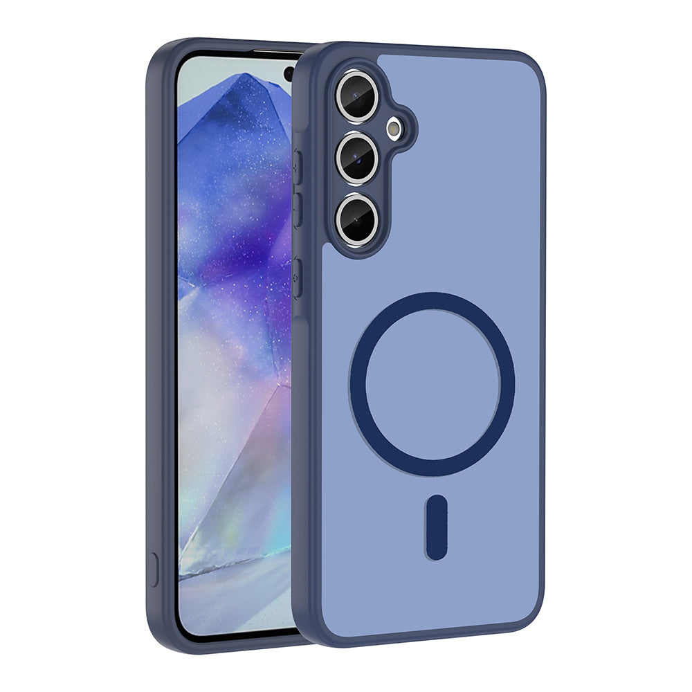 Galaxy A55 Kılıf M-safe Şarj Özellikli Zore Babet Kapak