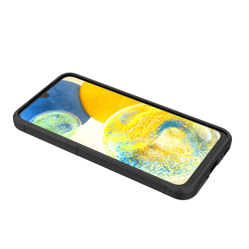Galaxy A56 Kılıf Esnek TPU Oyuklu Arka Yüzey Tasarımlı Zore Etnik Silikon Kapak