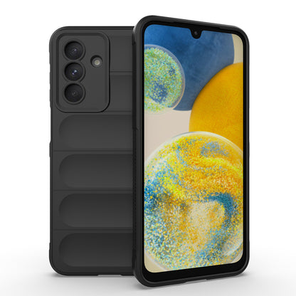Galaxy A56 Kılıf Esnek TPU Oyuklu Arka Yüzey Tasarımlı Zore Etnik Silikon Kapak