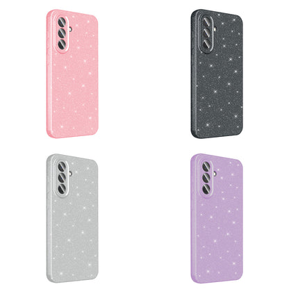 Galaxy A56 Kılıf Kamera Korumalı Simli Lüks Zore Koton Kapak