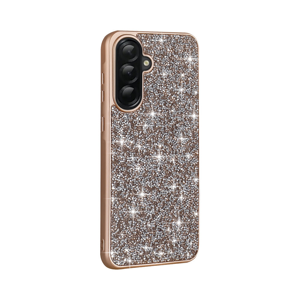 Galaxy A56 Kılıf Parlak Taşlı Tasarım Zore Pırlanta Kapak