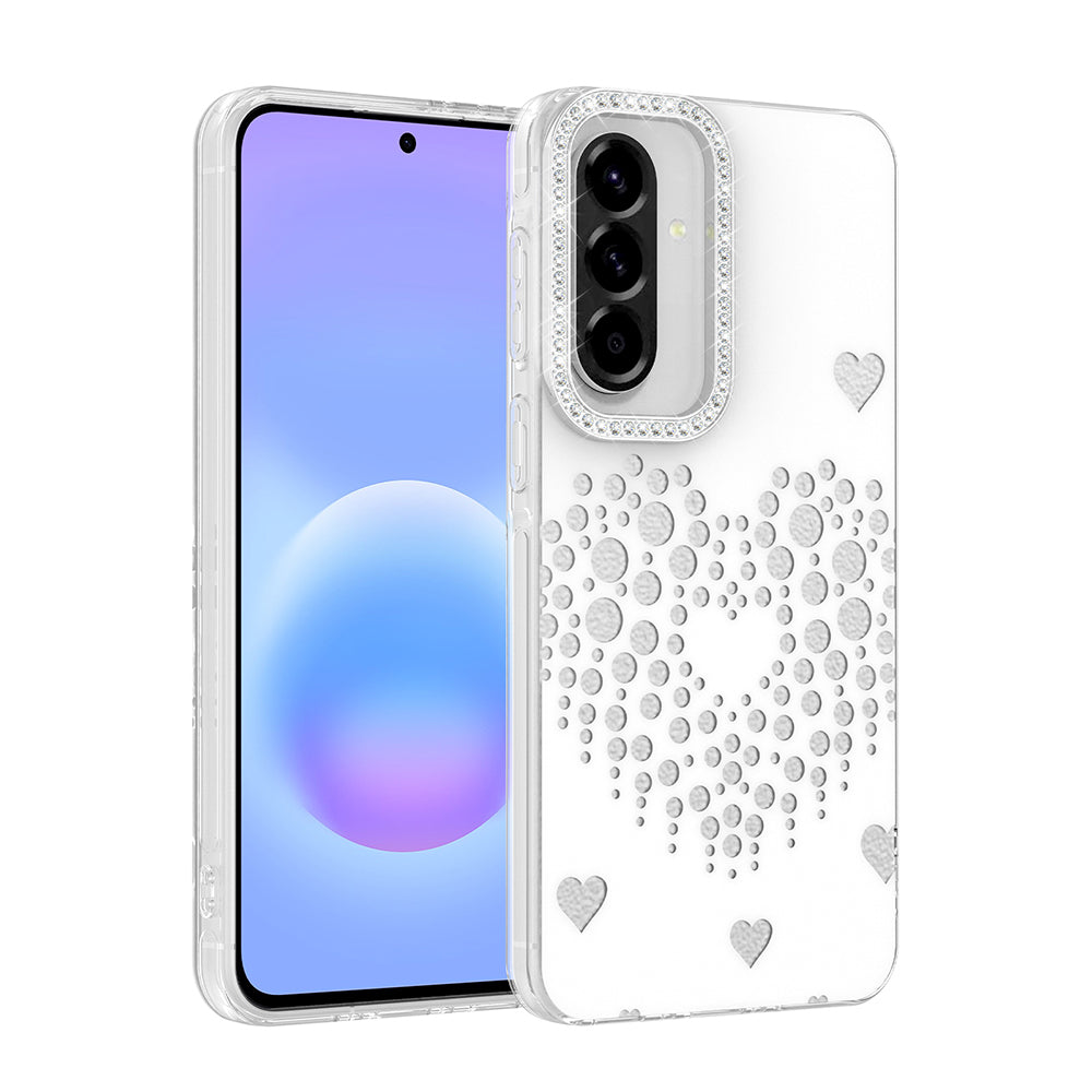 Galaxy A57 Kılıf Damla Taşlı Zore Rivas Sert PC Kapak