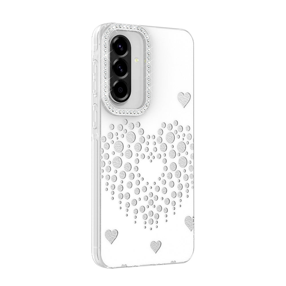 Galaxy A57 Kılıf Damla Taşlı Zore Rivas Sert PC Kapak