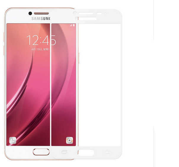 Galaxy A7 2016 Zore Ekranı Tam Kaplayan Düz Cam Koruyucu