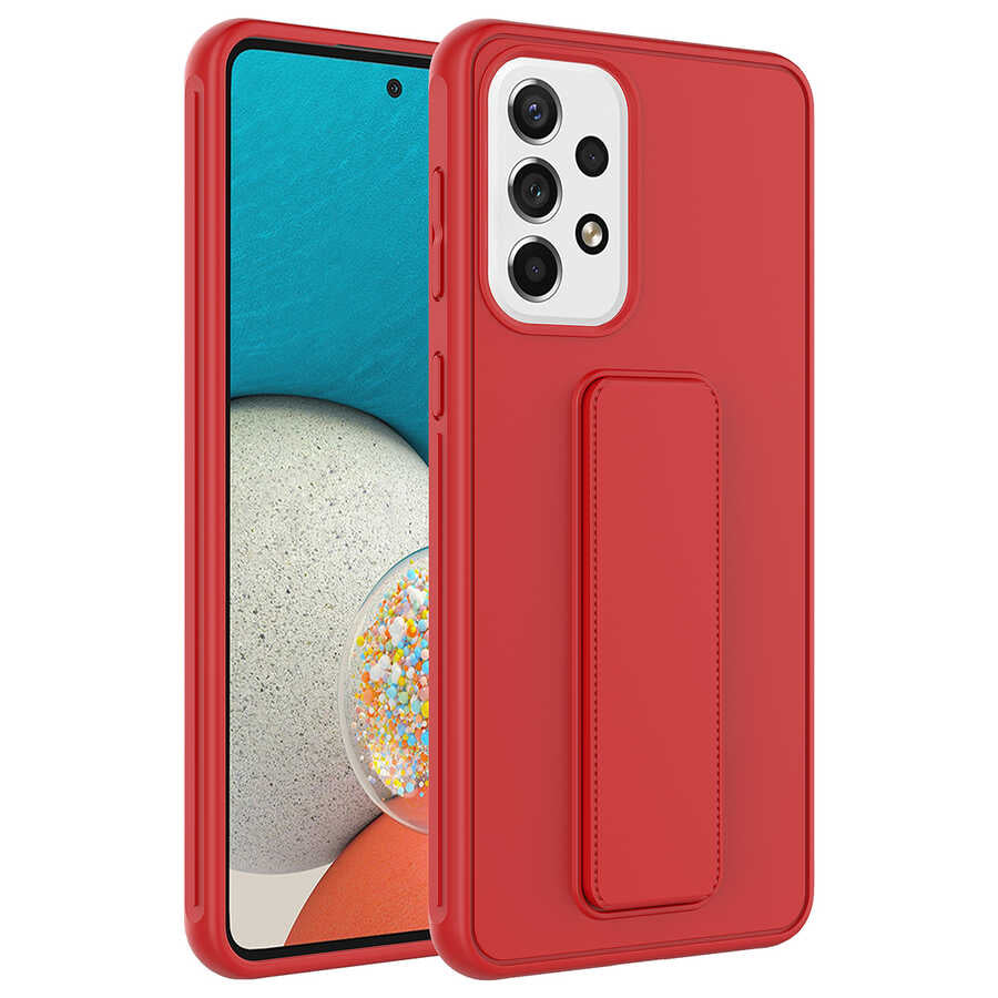 Galaxy A72 Kılıf Zore Qstand Kapak