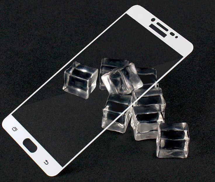 Galaxy C5 Pro Zore Ekranı Tam Kaplayan Düz Cam Koruyucu