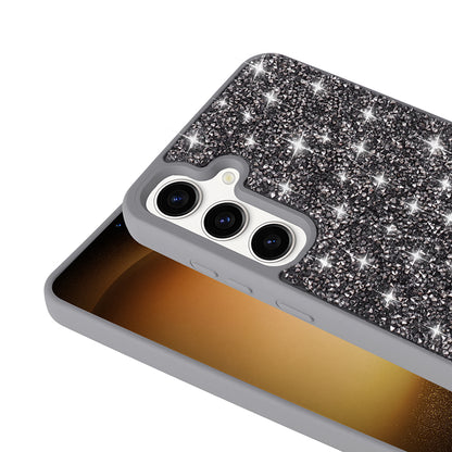 Galaxy S24 FE Kılıf Parlak Taşlı Tasarım Zore Pırlanta Kapak