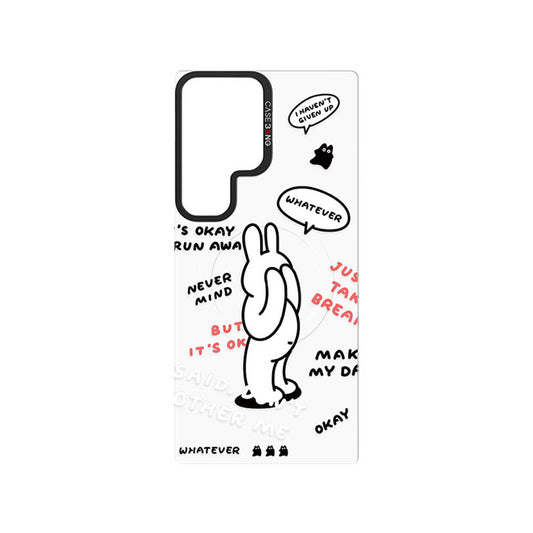 Galaxy S24 Plus M-safe Şarj Özellikli Casebang Chill Out Serisi Mıknatıslı Arka Panel