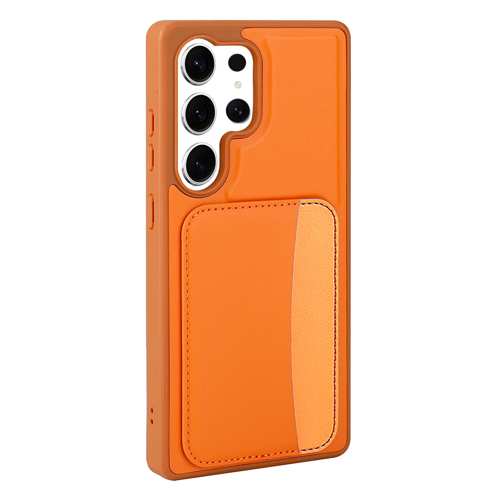 Galaxy S24 Ultra Kılıf Kartlıklı Zore X-Kart Silikon Kapak