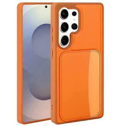 Galaxy S24 Ultra Kılıf Kartlıklı Zore X-Kart Silikon Kapak