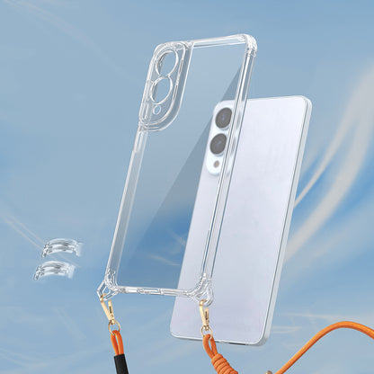 Galaxy S25 Edge Kılıf Airbagli Takılabilir Askı Aparatlı Zore Snap Silikon Kapak