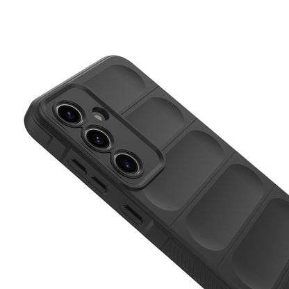 Galaxy S25 FE Kılıf Esnek TPU Oyuklu Arka Yüzey Tasarımlı Zore Etnik Silikon Kapak