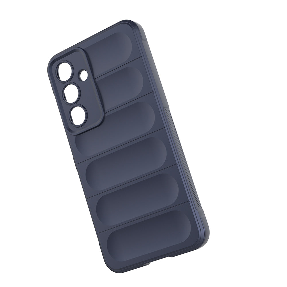 Galaxy S25 FE Kılıf Esnek TPU Oyuklu Arka Yüzey Tasarımlı Zore Etnik Silikon Kapak