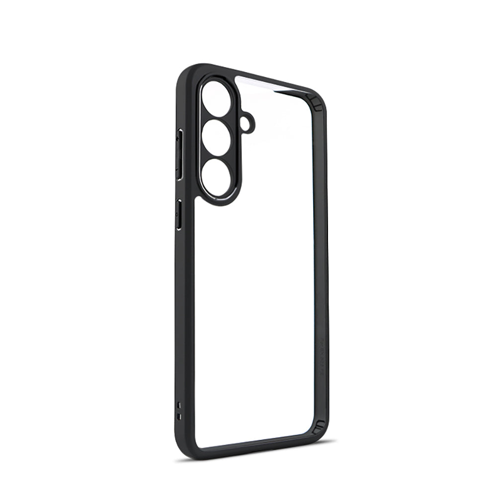 Galaxy S25 FE Kılıf Kamera Korumalı Şeffaf Arka Yüzey Zore New Roll Kapak